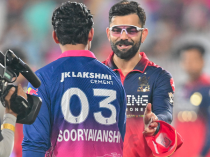 IPL 2026: Dear Vaibhav, well done - Kohli's note to Sooryanavanshi | IPL 2026: Dear Vaibhav, well done - Kohli's note to Sooryanavanshi