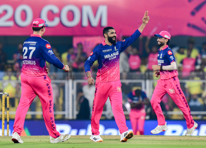 IPL 2026: Burger, Archer, Jadeja pick two wickets each as RR bowl out CSK for just 127 | IPL 2026: Burger, Archer, Jadeja pick two wickets each as RR bowl out CSK for just 127