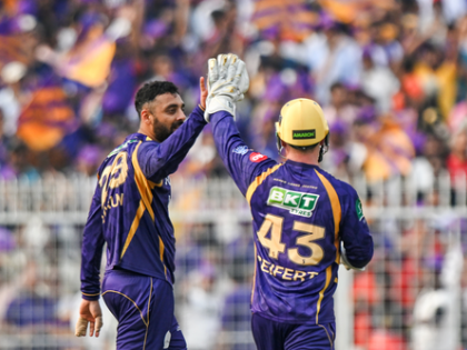 IPL 2026: KKR spinners trigger RR’s collapse, restrict them to 155/9 | IPL 2026: KKR spinners trigger RR’s collapse, restrict them to 155/9