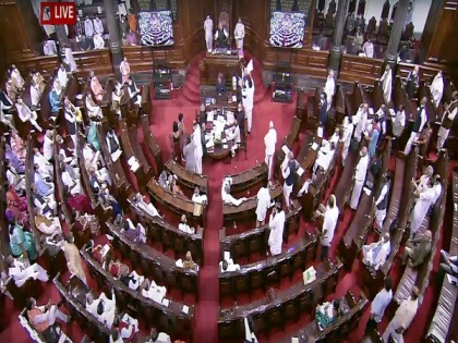 Pegasus row: TMC MP Santanu Sen snatches statement from IT Minister in Rajya Sabha, tears it into pieces | Pegasus row: TMC MP Santanu Sen snatches statement from IT Minister in Rajya Sabha, tears it into pieces