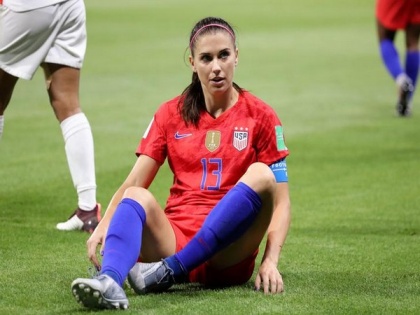 Wanted to keep it interesting, says Alex Morgan on tea-drinking celebration | Wanted to keep it interesting, says Alex Morgan on tea-drinking celebration