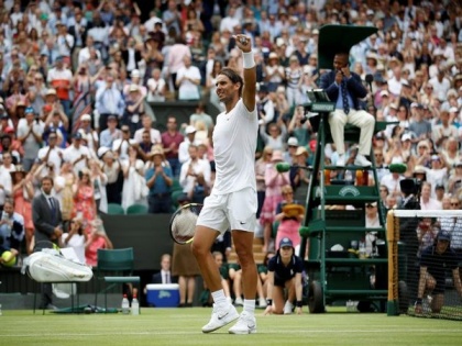 Rafael Nadal progresses to quarter-finals of Wimbledon | Rafael Nadal progresses to quarter-finals of Wimbledon