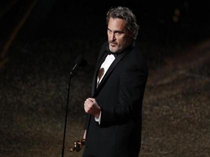 Joaquin Phoenix calls out 'injustices in the world' during Oscar acceptance speech | Joaquin Phoenix calls out 'injustices in the world' during Oscar acceptance speech