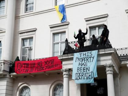 London: Squatters break into mansion of Russian oligarch Oleg Deripaska | London: Squatters break into mansion of Russian oligarch Oleg Deripaska