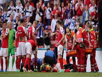 Euro 2020: Denmark midfielder Christian Eriksen 'doing well' after on-field collapse | Euro 2020: Denmark midfielder Christian Eriksen 'doing well' after on-field collapse