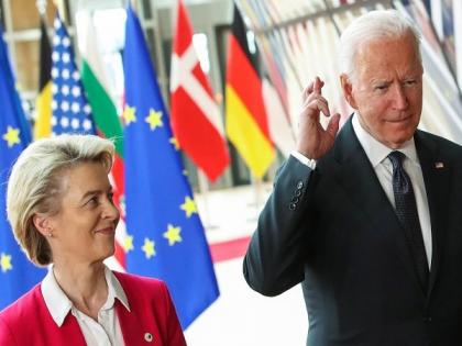 US, EU pledge cooperation in approach against China for its actions in Xinjiang, Hong Kong | US, EU pledge cooperation in approach against China for its actions in Xinjiang, Hong Kong US, EU pledge cooperation in approach against China for its actions in Xinjiang, Hong Kong | US, EU pledge cooperation in approach against China for its actions in Xinjiang, Hong Kong