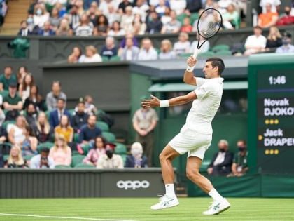 Wimbledon: Defending champion Djokovic fights back to beat Jack Draper in first round | Wimbledon: Defending champion Djokovic fights back to beat Jack Draper in first round