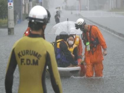 Japan orders evacuation of over 1.2 million people over heavy rainfall | Japan orders evacuation of over 1.2 million people over heavy rainfall