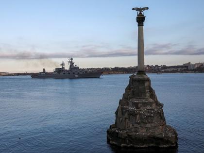 Russian warship sinks in Black Sea | Russian warship sinks in Black Sea