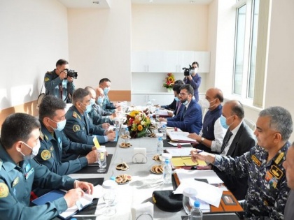 Rajnath Singh meets Kazakh, Tajik, Uzbek counterparts in Moscow, discusses boosting defence cooperation | Rajnath Singh meets Kazakh, Tajik, Uzbek counterparts in Moscow, discusses boosting defence cooperation