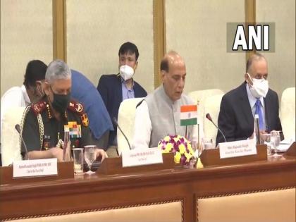 Rajnath Singh holds delegation-level talks with Australian counterpart | Rajnath Singh holds delegation-level talks with Australian counterpart