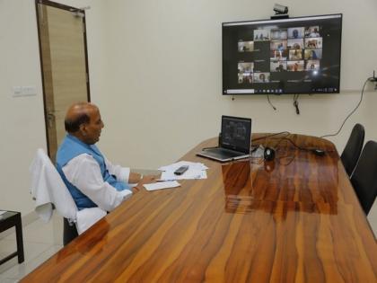Rajnath directs organisations to 'redouble' efforts to assist civilian authorities in tackling COVID-19 | Rajnath directs organisations to 'redouble' efforts to assist civilian authorities in tackling COVID-19 Rajnath directs organisations to 'redouble' efforts to assist civilian authorities in tackling COVID-19 | Rajnath directs organisations to 'redouble' efforts to assist civilian authorities in tackling COVID-19