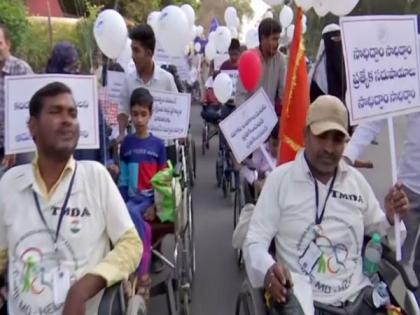 Awareness rally on Muscular Dystrophy Disease held in Hyderabad | Awareness rally on Muscular Dystrophy Disease held in Hyderabad Awareness rally on Muscular Dystrophy Disease held in Hyderabad | Awareness rally on Muscular Dystrophy Disease held in Hyderabad