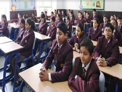 Ramagya School Noida promotes positive mental health among students through Gita Paath and meditation | Ramagya School Noida promotes positive mental health among students through Gita Paath and meditation