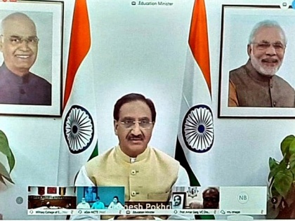 NEP 2020 envisions an India-centred education system: Ramesh Pokhriyal | NEP 2020 envisions an India-centred education system: Ramesh Pokhriyal