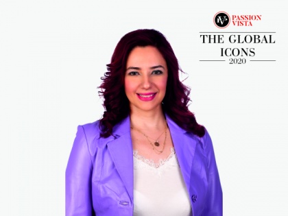 Rania Lampou excelled by being one of "The Global Icon 2020" | Rania Lampou excelled by being one of "The Global Icon 2020"