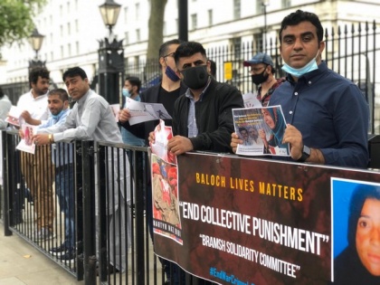 Anti-Pakistan protest held outside 10 Downing Street to demand justice for Baloch victims | Anti-Pakistan protest held outside 10 Downing Street to demand justice for Baloch victims