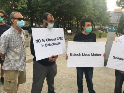 Canadian Baloch hold anti-Pakistan protest for human rights violations in Balochistan | Canadian Baloch hold anti-Pakistan protest for human rights violations in Balochistan