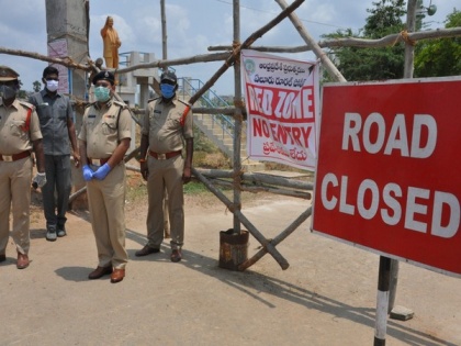 DIG Police visits COVID-19 red zone areas in Andhra Pradesh | DIG Police visits COVID-19 red zone areas in Andhra Pradesh