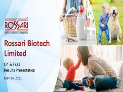 Rossari Biotech posts 37 pc revenue growth at Rs 218 crore | Rossari Biotech posts 37 pc revenue growth at Rs 218 crore