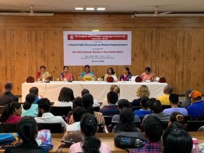 Round table discussion on women empowerment at EFLU in Hyderabad | Round table discussion on women empowerment at EFLU in Hyderabad Round table discussion on women empowerment at EFLU in Hyderabad | Round table discussion on women empowerment at EFLU in Hyderabad