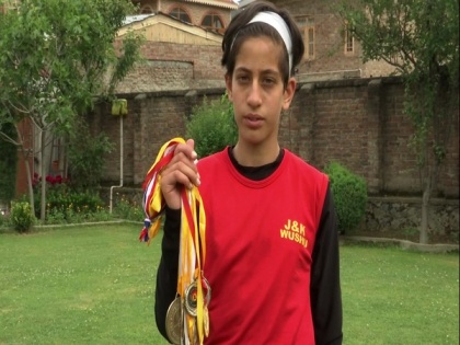 Kashmiri martial art player wins gold in online national championship | Kashmiri martial art player wins gold in online national championship