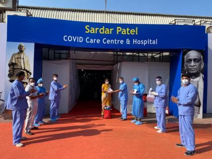 Only 59 patients undergoing treatment at world's largest 10,000-bed Sardar Patel COVID centre | Only 59 patients undergoing treatment at world's largest 10,000-bed Sardar Patel COVID centre Only 59 patients undergoing treatment at world's largest 10,000-bed Sardar Patel COVID centre | Only 59 patients undergoing treatment at world's largest 10,000-bed Sardar Patel COVID centre