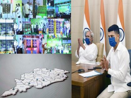 CM Naveen Patnaik lays foundation stone for Liquid Medical Oxygen, PSA plant in 8 districts of Odisha | CM Naveen Patnaik lays foundation stone for Liquid Medical Oxygen, PSA plant in 8 districts of Odisha CM Naveen Patnaik lays foundation stone for Liquid Medical Oxygen, PSA plant in 8 districts of Odisha | CM Naveen Patnaik lays foundation stone for Liquid Medical Oxygen, PSA plant in 8 districts of Odisha