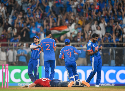 Firecrackers, dhols and roars of joy as India enter T20 World Cup final