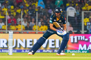 IPL 2024: GT skipper Gill penalised for maintaining slow over rate against CSK | IPL 2024: GT skipper Gill penalised for maintaining slow over rate against CSK