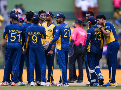 T20 WC: Sri Lanka decimate Oman to clinch 105-run win in Group B clash | T20 WC: Sri Lanka decimate Oman to clinch 105-run win in Group B clash