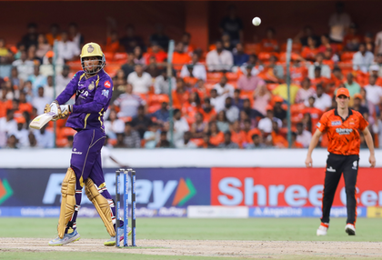 IPL 2026: Raghuvanshi’s 59, Varun’s three-for help KKR beat SRH by seven-wicket | IPL 2026: Raghuvanshi’s 59, Varun’s three-for help KKR beat SRH by seven-wicket