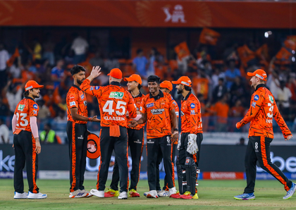 IPL 2026: Debutant Hinge picks scintillating four-fer as SRH end RR's winning run | IPL 2026: Debutant Hinge picks scintillating four-fer as SRH end RR's winning run
