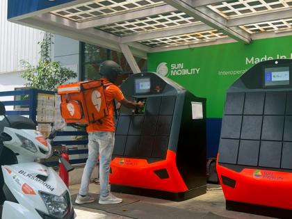 SUN Mobility to power over 15K e-bikes in Swiggy's delivery fleet | SUN Mobility to power over 15K e-bikes in Swiggy's delivery fleet SUN Mobility to power over 15K e-bikes in Swiggy's delivery fleet | SUN Mobility to power over 15K e-bikes in Swiggy's delivery fleet