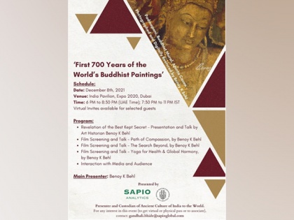 First 700 Years of the World's Buddhist Paintings to be revealed at Expo 2020 in Dubai by Art Historian Benoy K Behl | First 700 Years of the World's Buddhist Paintings to be revealed at Expo 2020 in Dubai by Art Historian Benoy K Behl