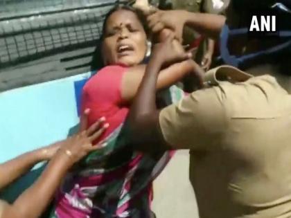 Scuffle breaks out between CPI-M workers, police during protest against AIADMK govt's decision of opening liquor shops | Scuffle breaks out between CPI-M workers, police during protest against AIADMK govt's decision of opening liquor shops Scuffle breaks out between CPI-M workers, police during protest against AIADMK govt's decision of opening liquor shops | Scuffle breaks out between CPI-M workers, police during protest against AIADMK govt's decision of opening liquor shops
