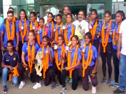 Indian rugby team returns after winning silver in Asia Under-18 Girls 7s | Indian rugby team returns after winning silver in Asia Under-18 Girls 7s
