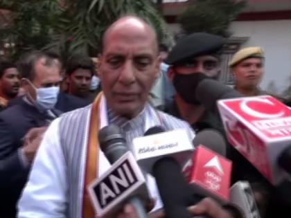 India wants peace, issues resolved through talks, says Rajnath Singh on Ukraine crisis | India wants peace, issues resolved through talks, says Rajnath Singh on Ukraine crisis India wants peace, issues resolved through talks, says Rajnath Singh on Ukraine crisis | India wants peace, issues resolved through talks, says Rajnath Singh on Ukraine crisis