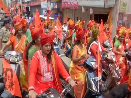 VHP, Bajrang Dal organise bike rally in Hyderabad on Hanuman Jayanti | VHP, Bajrang Dal organise bike rally in Hyderabad on Hanuman Jayanti