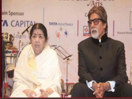 Amitabh Bachchan remembers Lata Mangeshkar with her throwback video | Amitabh Bachchan remembers Lata Mangeshkar with her throwback video