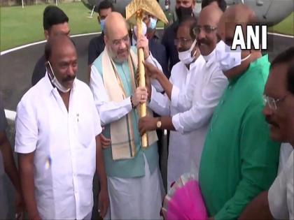 Amit Shah reaches Andhra's Venkatachalam ahead of 29th Southern Zonal Council meeting today | Amit Shah reaches Andhra's Venkatachalam ahead of 29th Southern Zonal Council meeting today