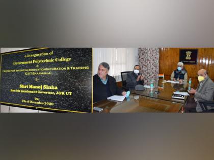 J-K LG inaugurates CIIIT at Baramulla polytechnic | J-K LG inaugurates CIIIT at Baramulla polytechnic