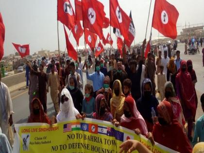 Pakistan: Rally, protest organised in Karachi against land-grabbing of Sindh | Pakistan: Rally, protest organised in Karachi against land-grabbing of Sindh