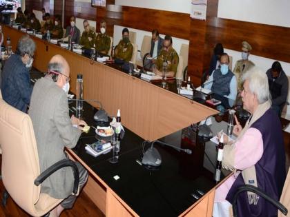 Ensure maximum participation of people in upcoming polls: Manoj Sinha to J-K Police | Ensure maximum participation of people in upcoming polls: Manoj Sinha to J-K Police Ensure maximum participation of people in upcoming polls: Manoj Sinha to J-K Police | Ensure maximum participation of people in upcoming polls: Manoj Sinha to J-K Police