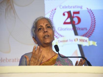 Retail investors have become shock absorbers in Indian equities: Sitharaman | Retail investors have become shock absorbers in Indian equities: Sitharaman