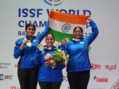 India conclude with six golds at Baku Shooting Worlds | India conclude with six golds at Baku Shooting Worlds India conclude with six golds at Baku Shooting Worlds | India conclude with six golds at Baku Shooting Worlds