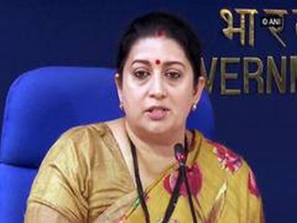On IWD, Smriti Irani calls towards building new India ably enriched by women-led development | On IWD, Smriti Irani calls towards building new India ably enriched by women-led development