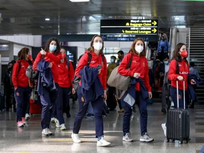 Spain Women's Team arrive in Bhubaneswar for FIH Hockey Pro League matches against India | Spain Women's Team arrive in Bhubaneswar for FIH Hockey Pro League matches against India
