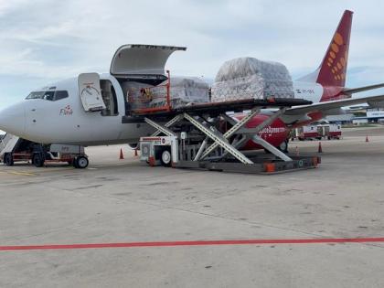 SpiceJet operates cargo freighter to Singapore to bring critical medical equipment to India | SpiceJet operates cargo freighter to Singapore to bring critical medical equipment to India