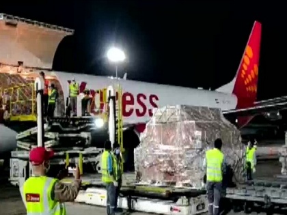 Freighter carrying COVID-19 medical supplies from China has landed in Delhi: SpiceJet | Freighter carrying COVID-19 medical supplies from China has landed in Delhi: SpiceJet